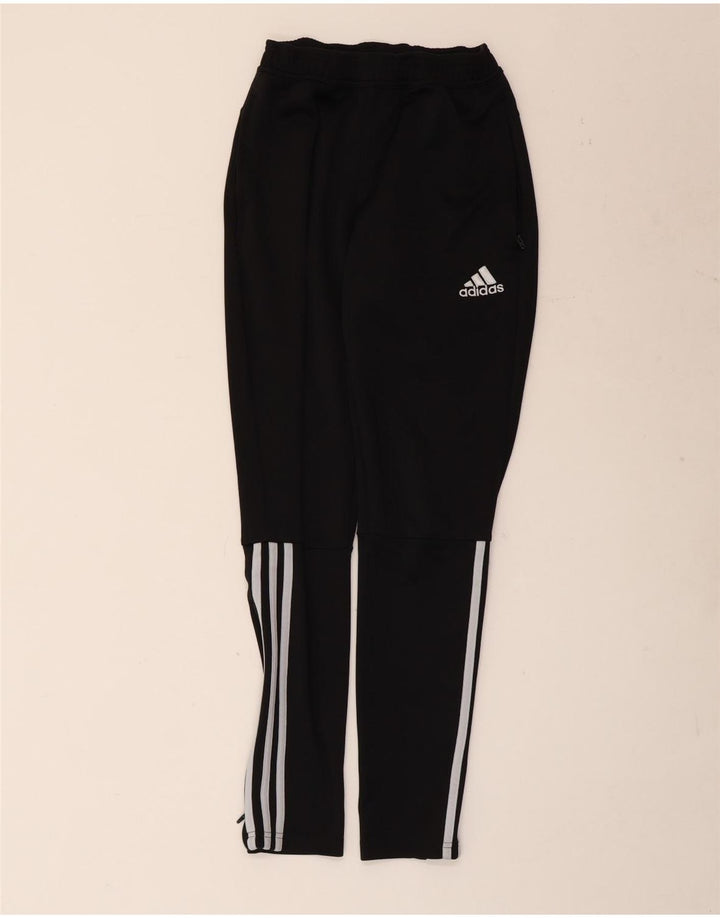 Adidas Mens Dri Fit Calças de Treino XS Poliéster Preto