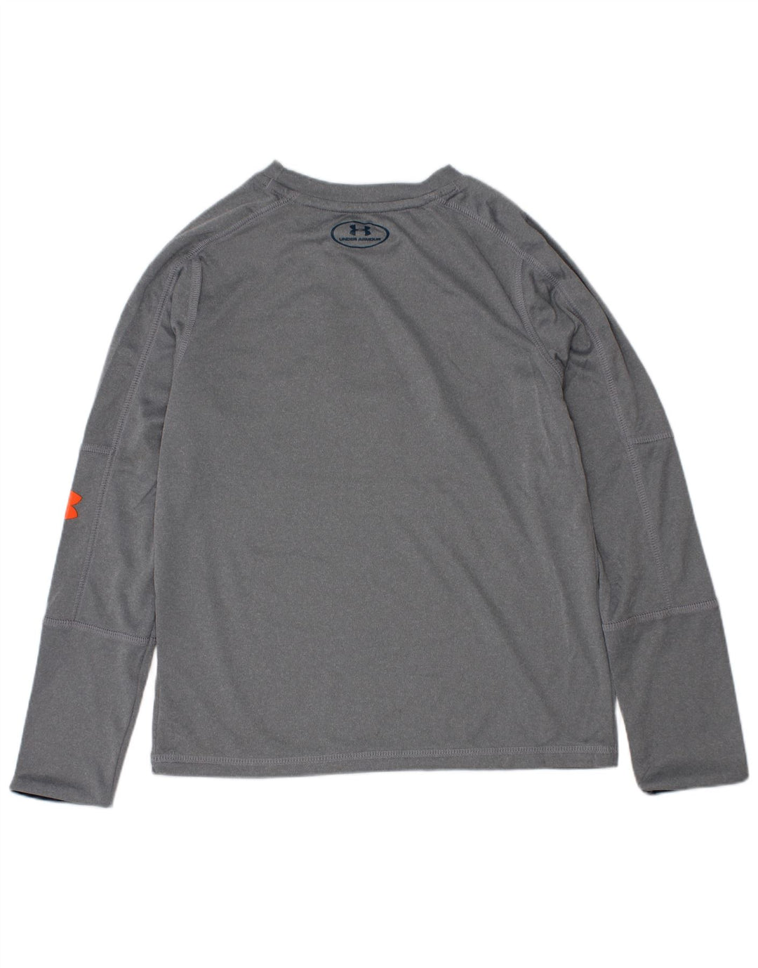 Under Armour Boys Graphic Top manga comprida 6-7 anos XS cinza