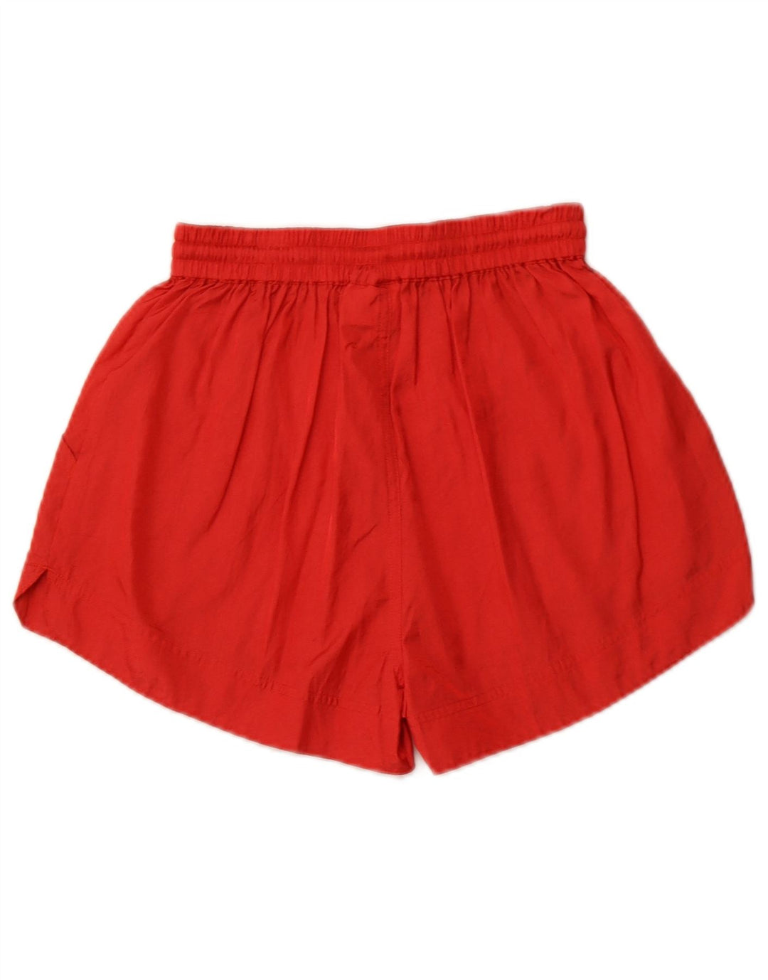 Shorts esportivos femininos REEBOK UK 10 pequeno vermelho nylon