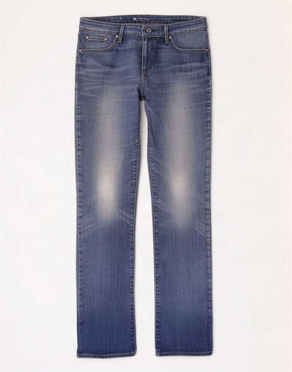 Calça jeans feminina Levi's Demi Curve Classic Rise Straight W28 L31 azul algodão