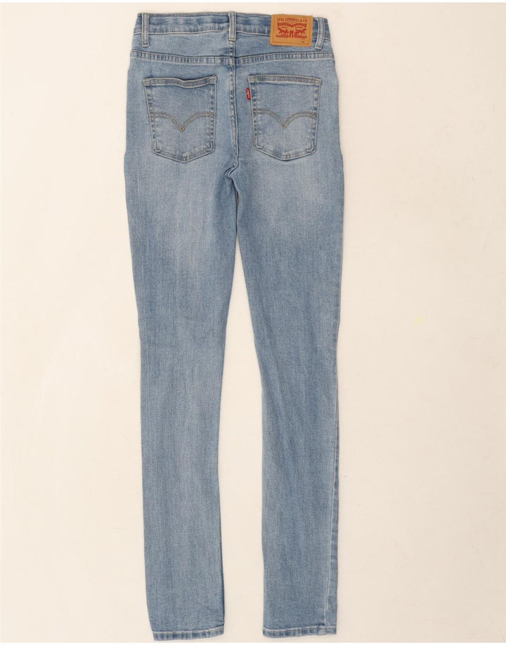 LEVI'S Girls Skinny Tapered Jeans 15-16 Years W28 L32 Blue Cotton Vintage Levi's and Second-Hand Levi's from Messina Hembry 
