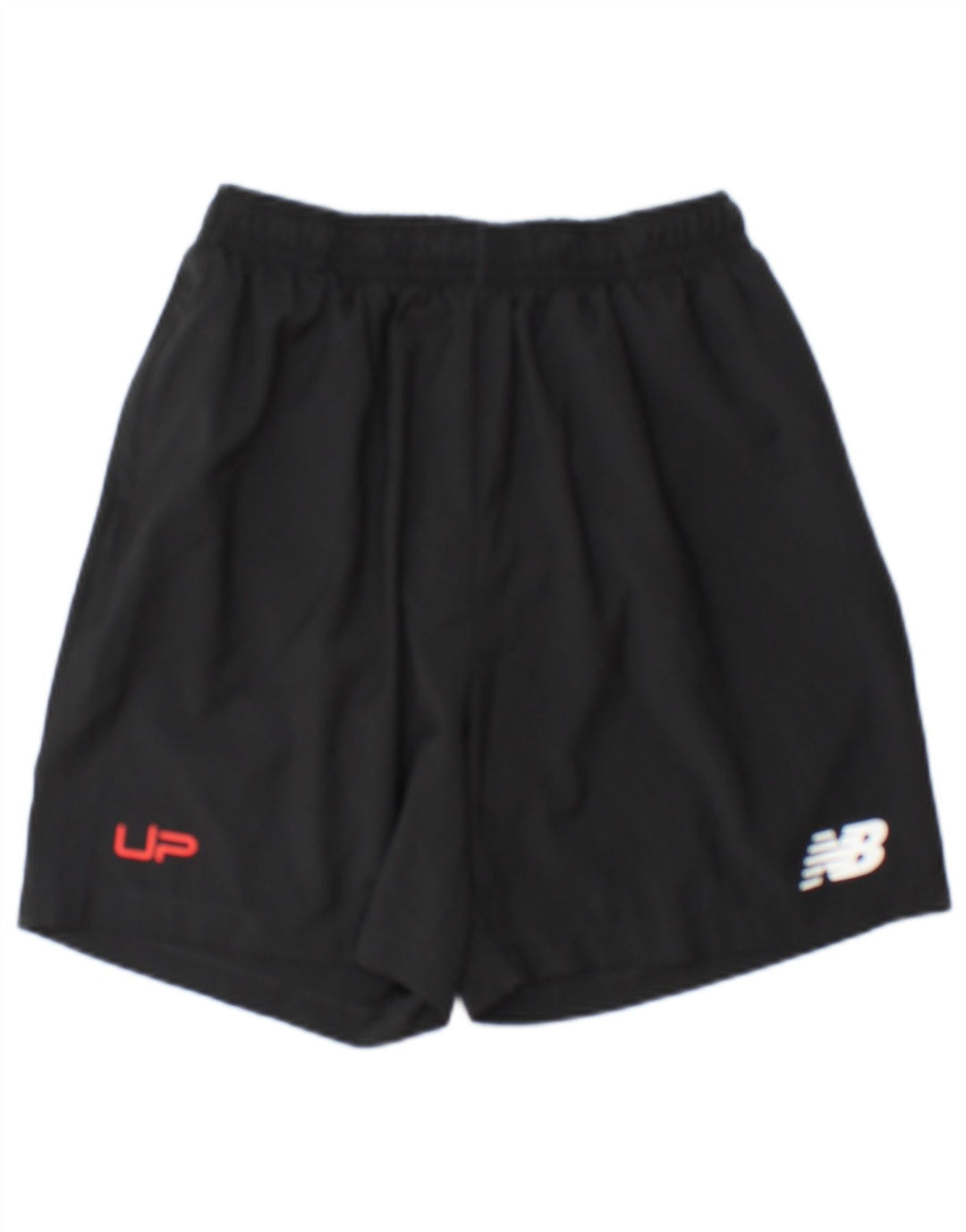 Shorts esportivos gráficos masculinos New Balance poliéster preto grande