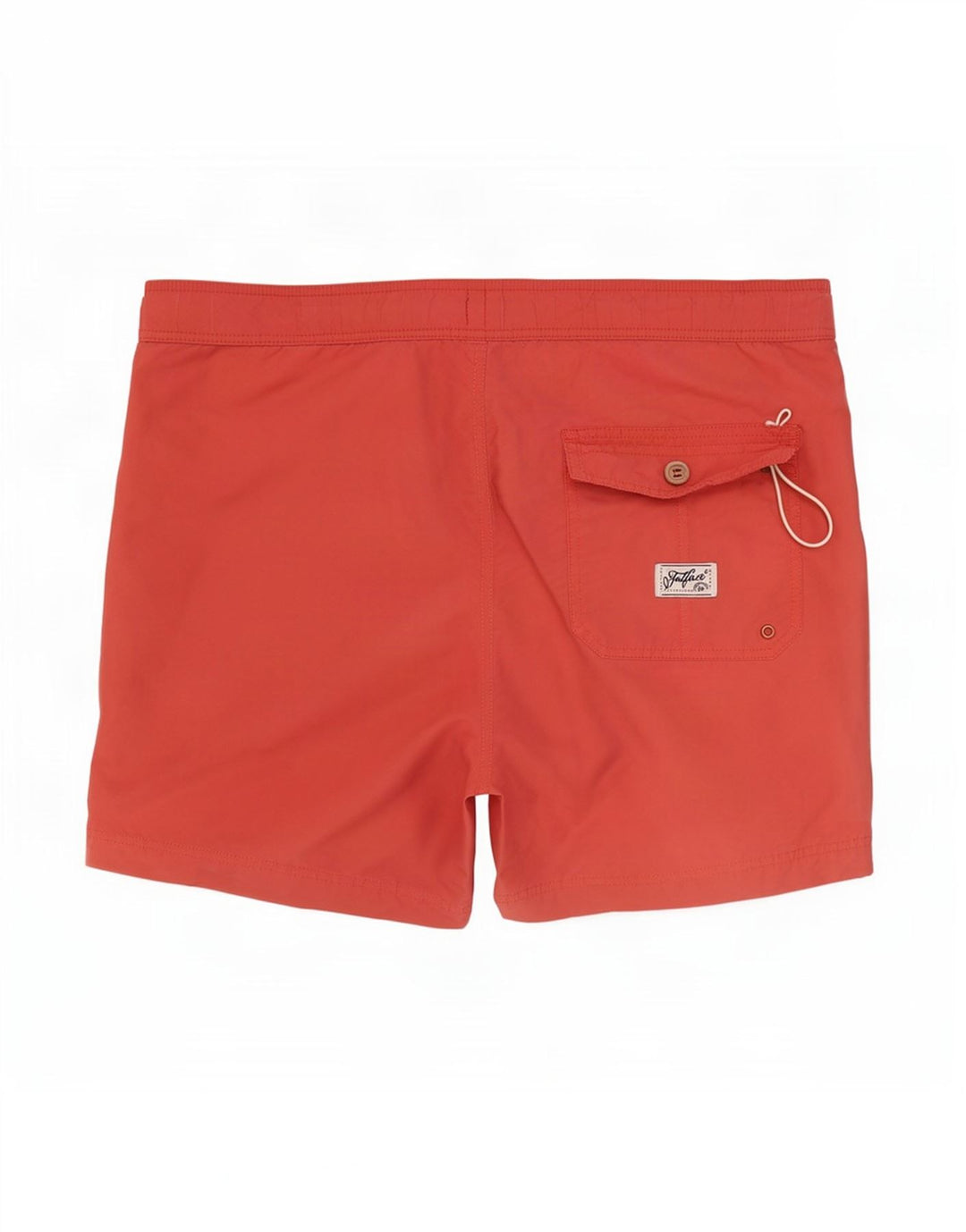 Shorts de natação masculino Fat Face grande algodão vermelho