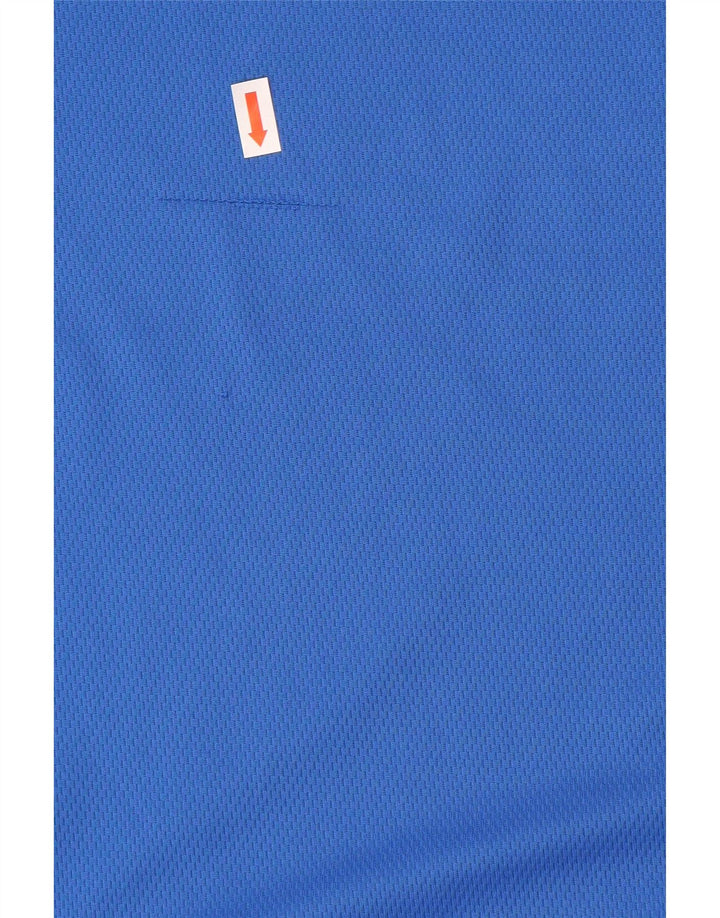 Camiseta Nike Masculina Dri Fit Top Grande Azul Poliéster