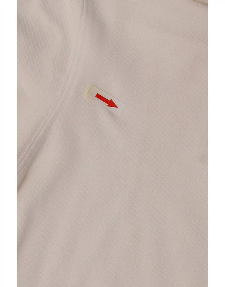 Camisa polo feminina DIADORA UK 14 grande branca