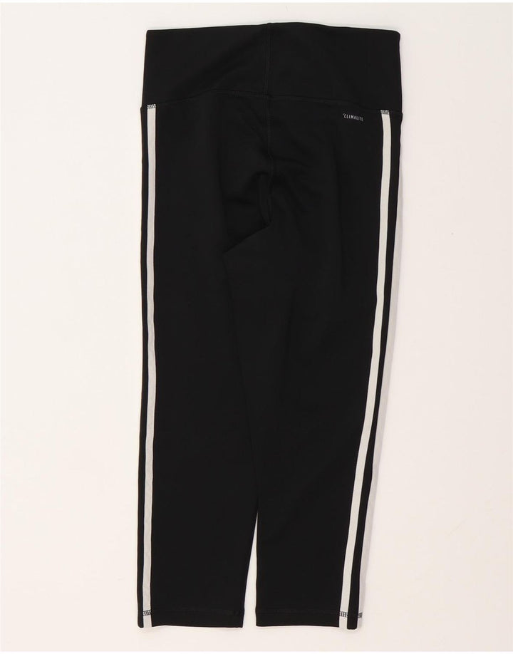 ADIDAS Womens Climalite Capri Leggings UK 8/10 Small Black