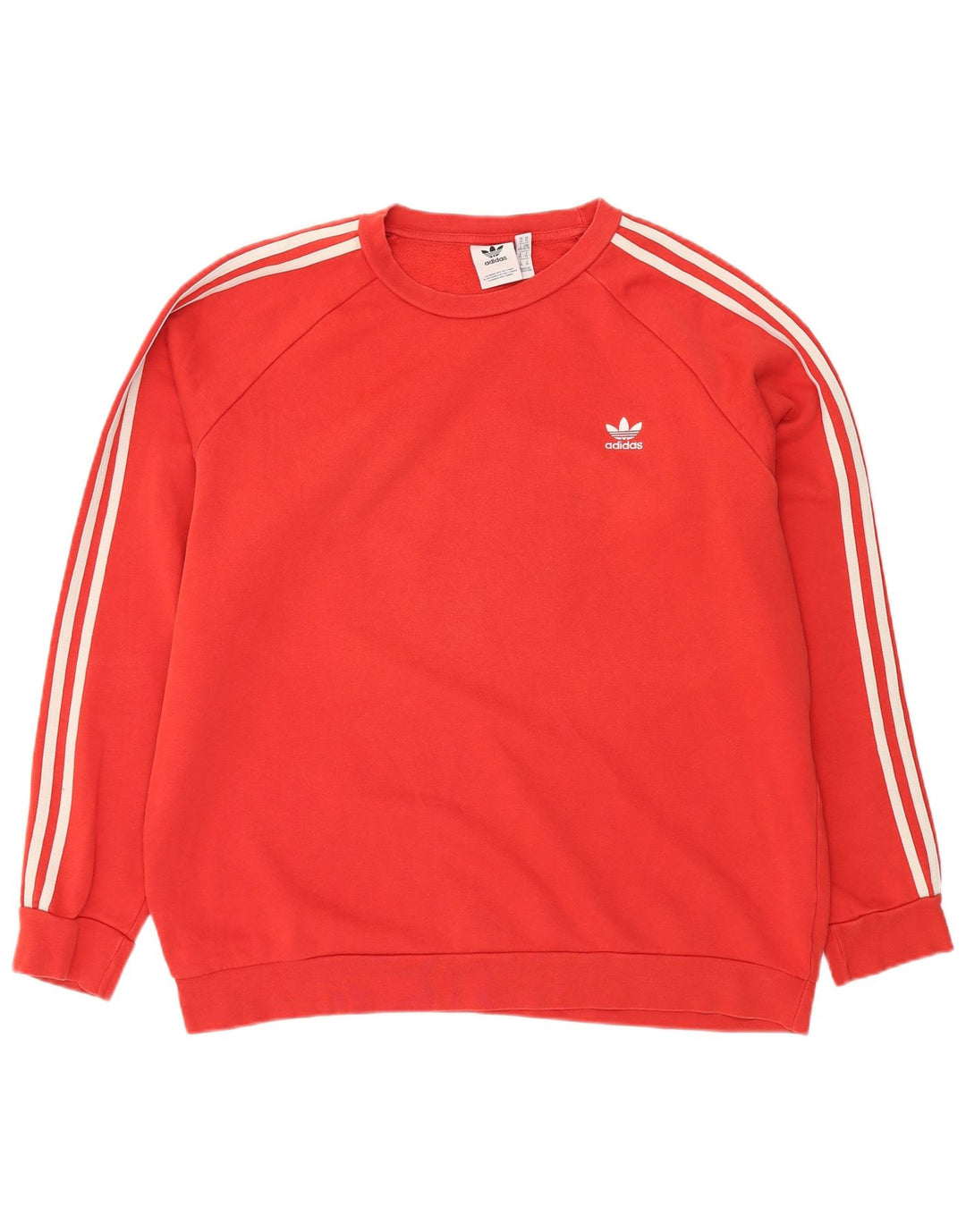 ADIDAS Mens Sweatshirt Jumper XL Vermelho Algodão
