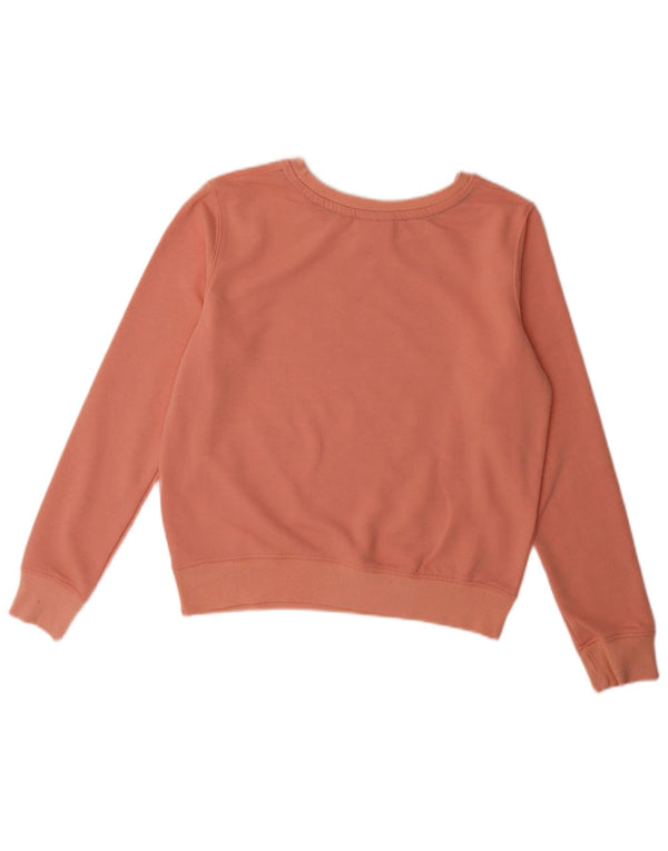 Suéter feminino grande Scotch & Soda Reino Unido 6 XS algodão rosa