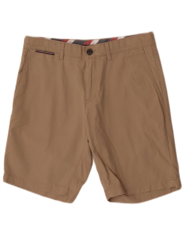 Shorts Chino Masculino Tommy Hilfiger W30 Algodão Bege Médio