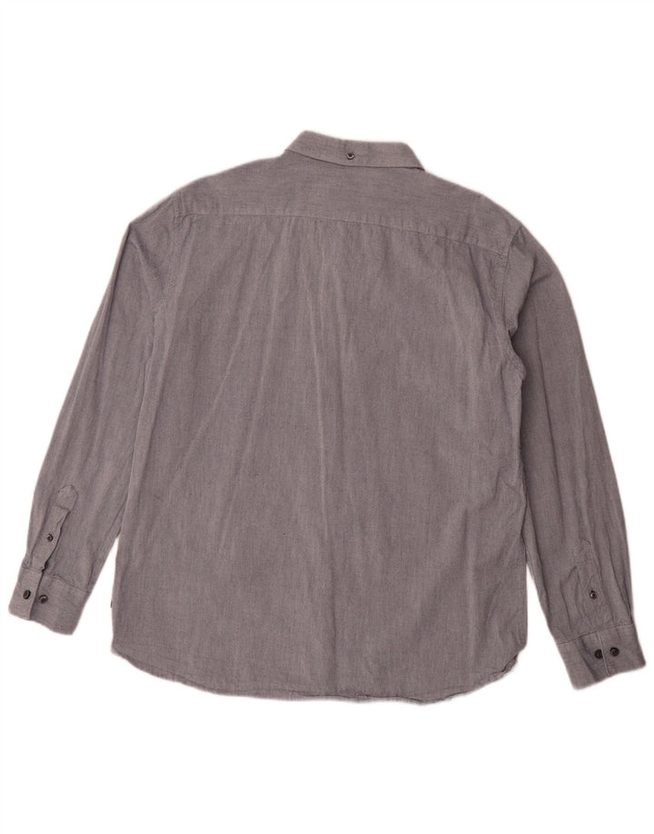 Camisa masculina FRENCH CONNECTION XL algodão cinza