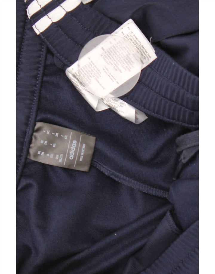 Calça de treino masculina Adidas Joggers 2XL azul marinho poliéster