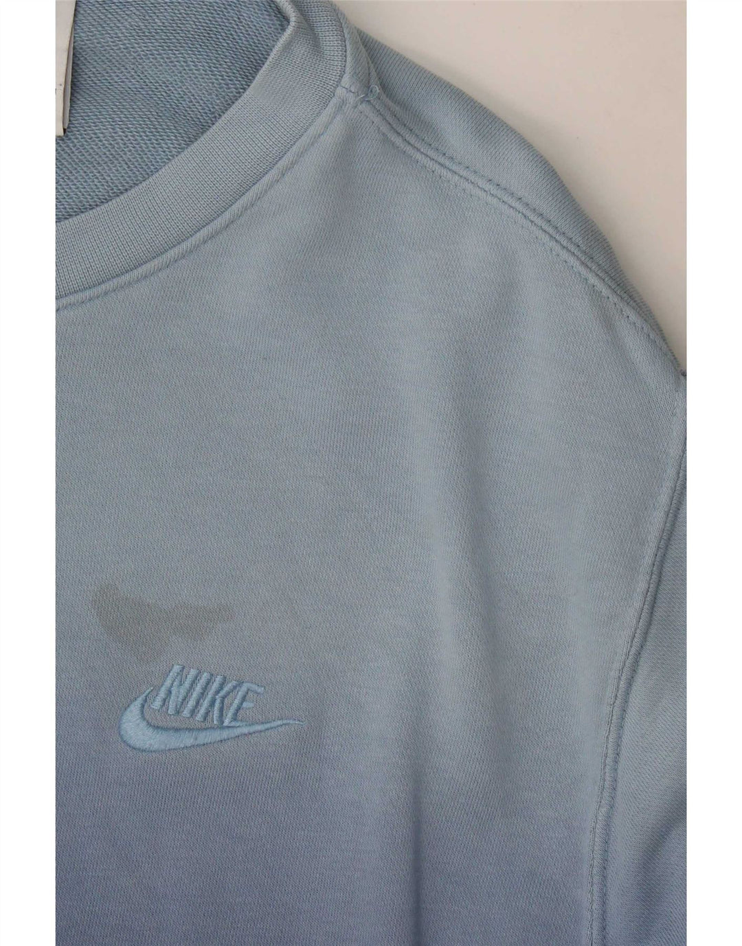 Moletom masculino Nike Jumper médio azul tie dye algodão