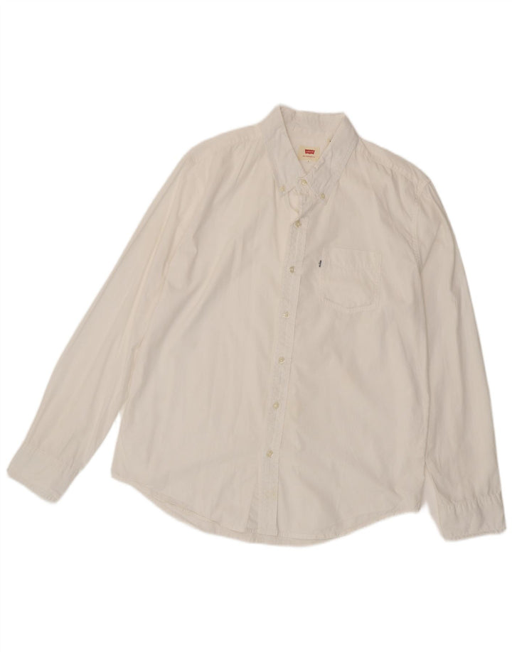 Camisa masculina Zara grande branca