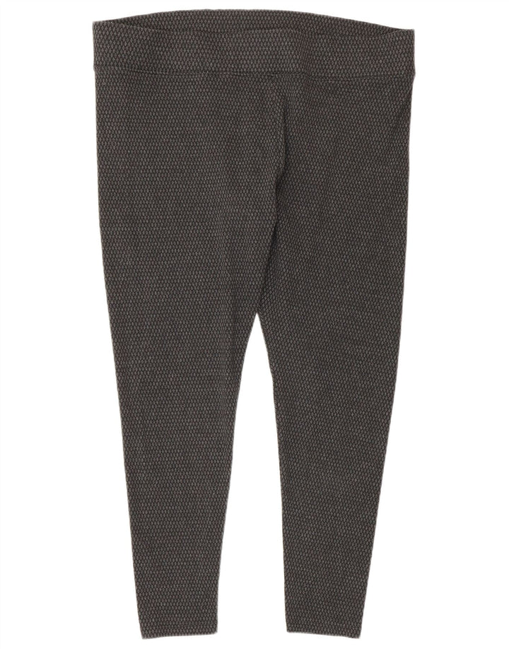 Leggings femininas Marks & Spencer UK 18 XL poliéster cinza