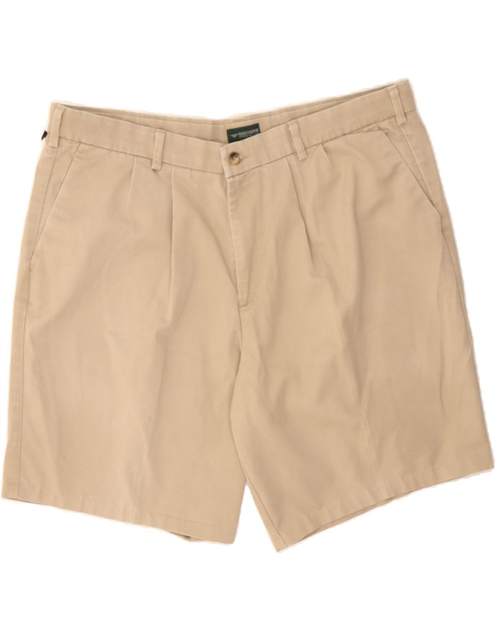 DOCKERS Mens Pegged Chino Shorts W40 XL  Beige Cotton Vintage Dockers and Second-Hand Dockers from Messina Hembry 
