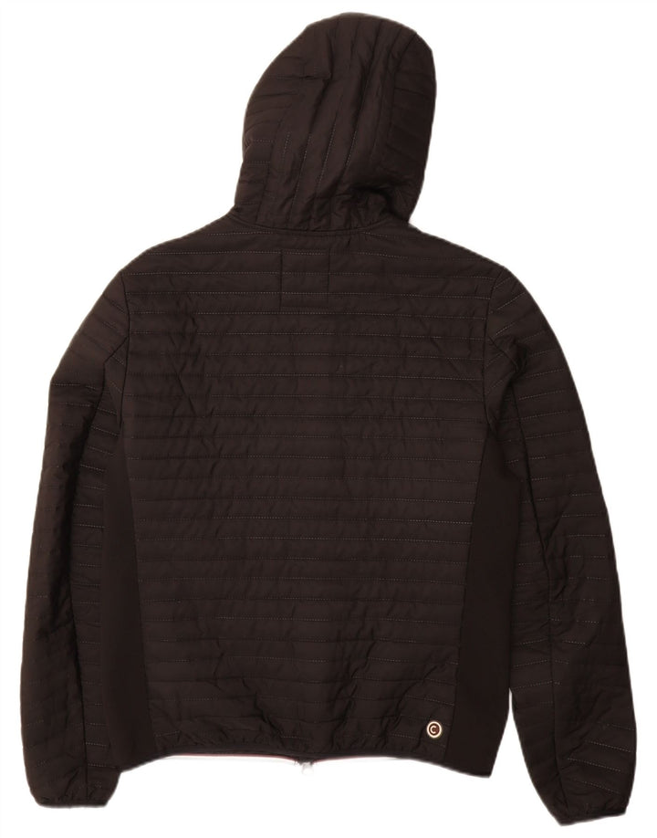 Jaqueta masculina acolchoada com capuz Colmar IT 50 poliéster preto médio