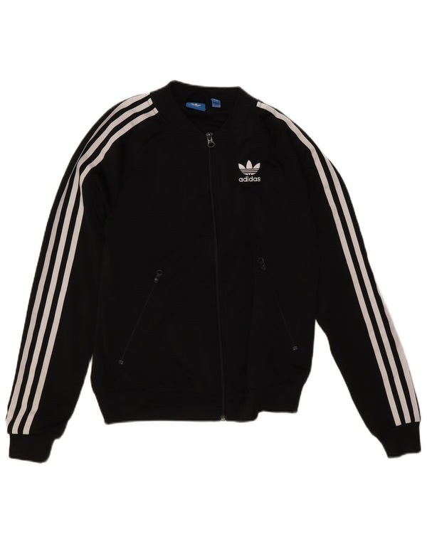 Jaqueta Adidas Feminina Graphic Tracksuit UK 6 XS Poliéster Preto