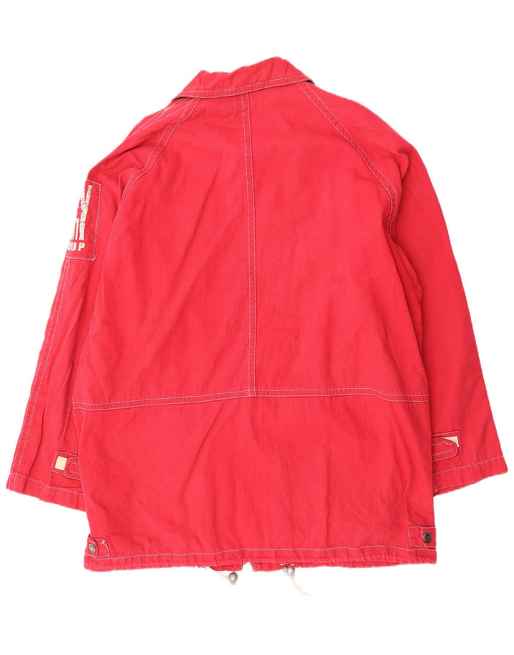 Jaqueta utilitária masculina Brugi IT 52 XL algodão vermelho