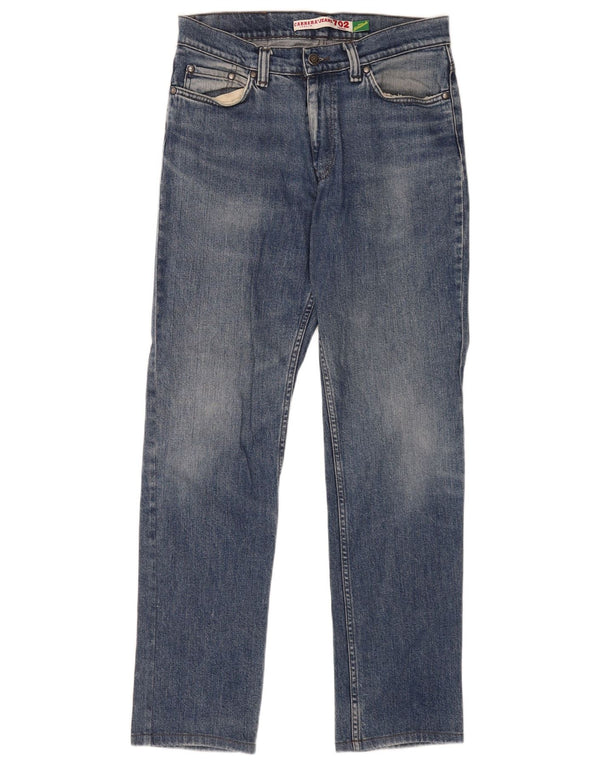 Carrera Masculino 702 Straight Jeans IT 48 Médio W33 L31 Azul Algodão