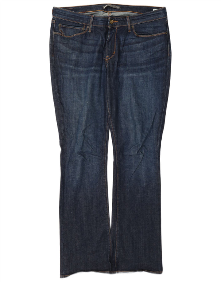 Jeans feminino Levi's cintura média bootcut W33 L32 algodão azul marinho