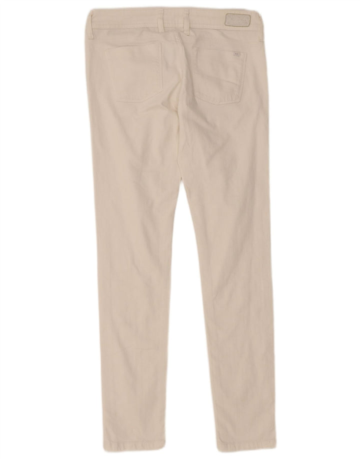 Jeans skinny feminino MELTIN' POT W29 L32 algodão branco