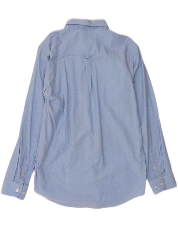 IZOD Boys Shirt 15-16 Years Blue Cotton Vintage Izod and Second-Hand Izod from Messina Hembry 