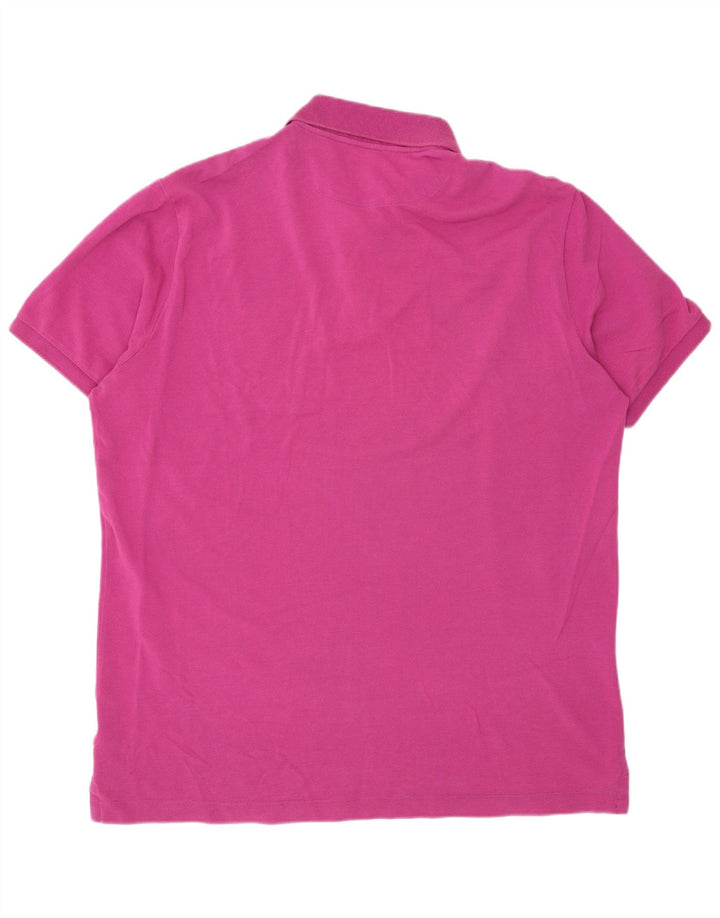 Camisa pólo masculina Henry Cottons 2XL rosa