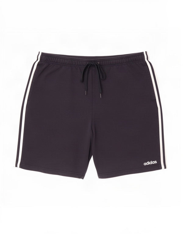 Shorts esportivos masculinos Adidas 2XL algodão azul marinho