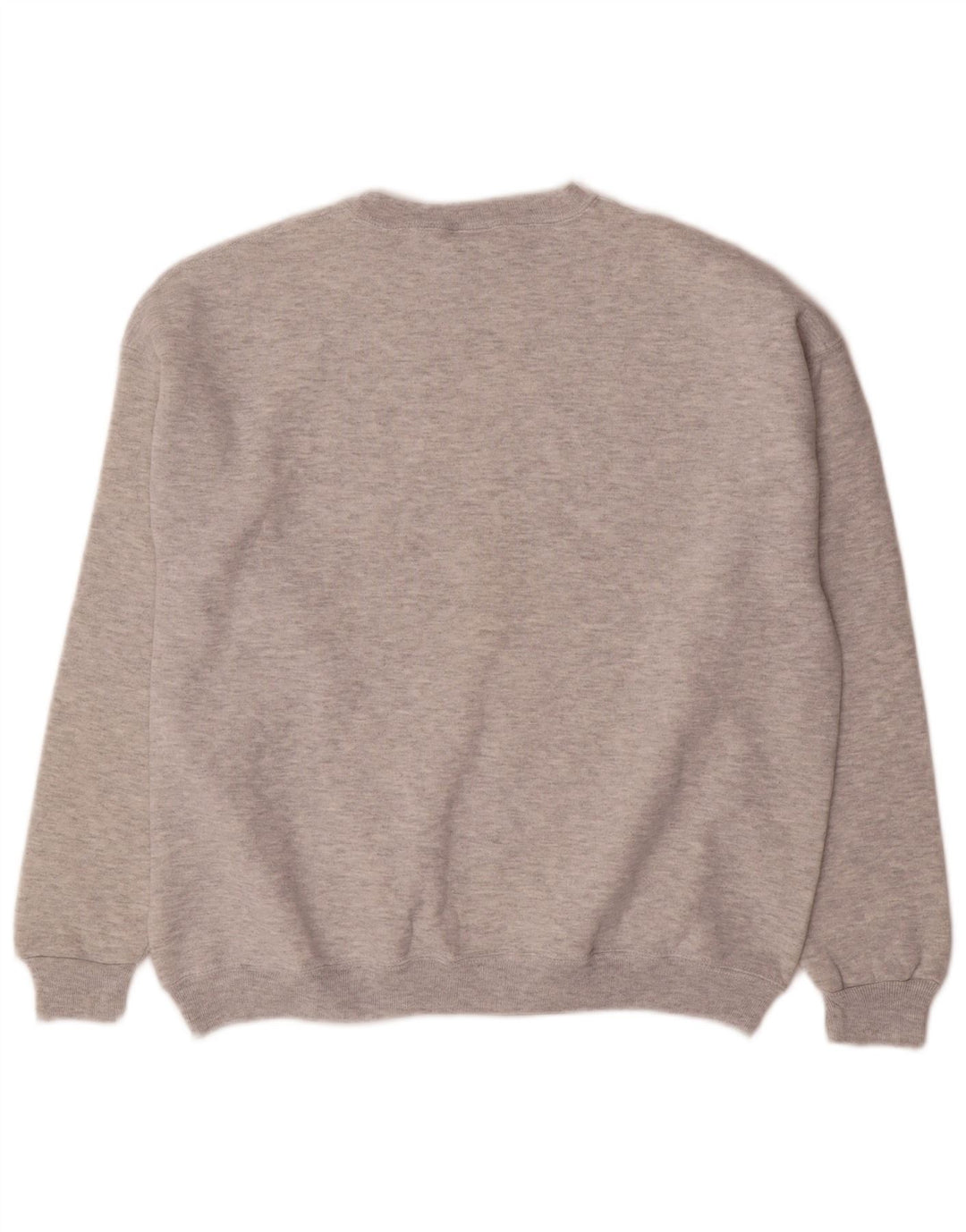 Suéter Russell Athletic Boys 15-16 anos XL cinza manchado de algodão