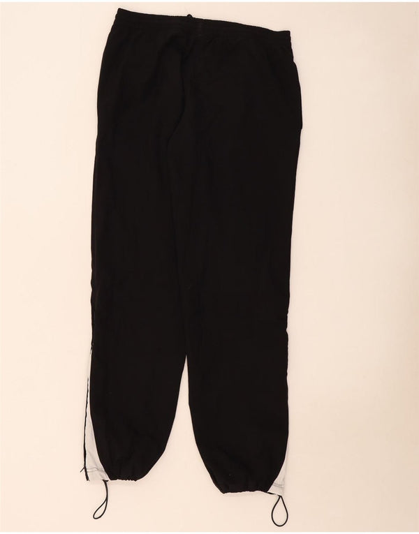Calça de treino masculina Puma Joggers pequeno poliéster colorblock preto