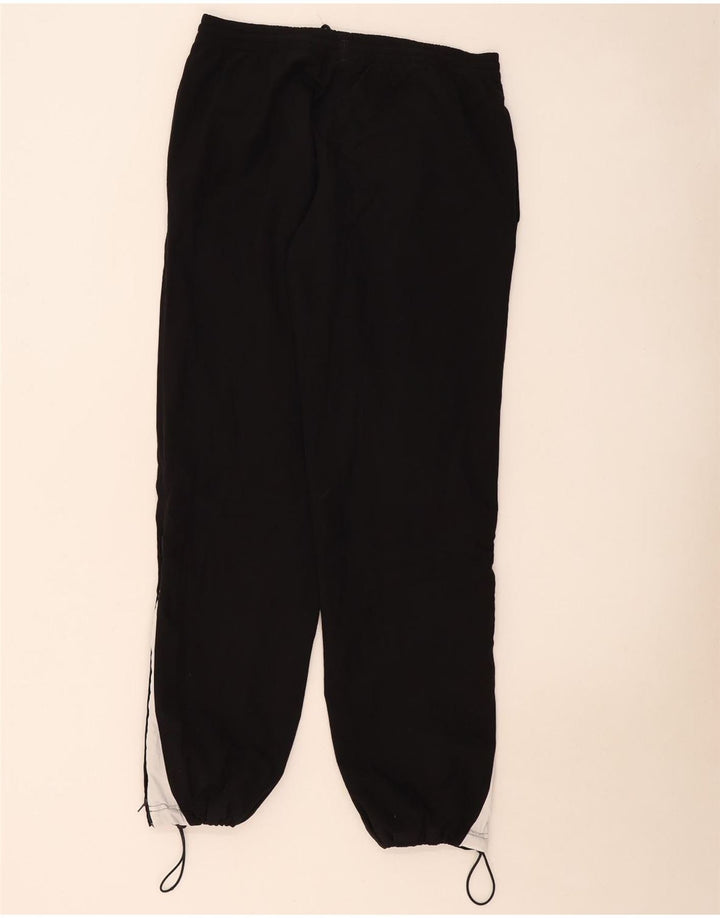Calça de treino masculina Puma Joggers pequeno poliéster colorblock preto