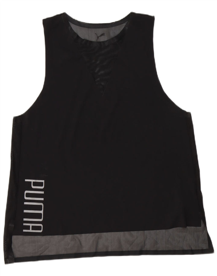 Puma Womens Graphic Vest Top UK 18 XL Preto Poliéster