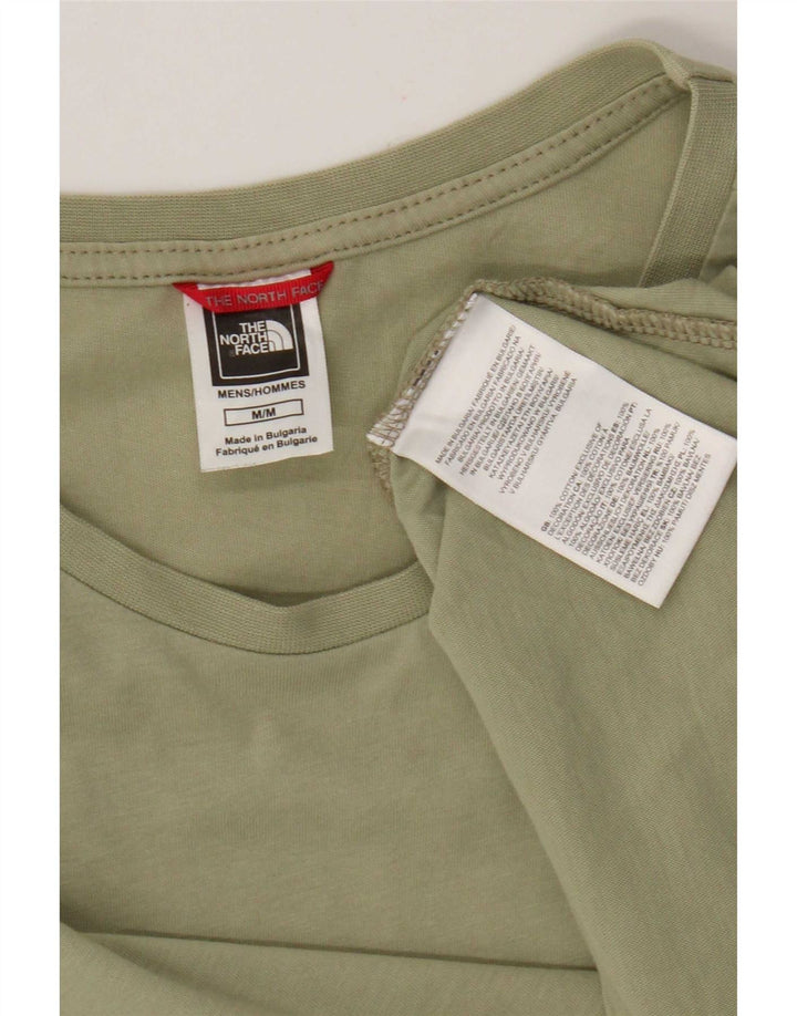Camiseta masculina The North Face Top médio algodão cáqui