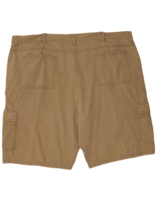 Shorts cargo masculino Wrangler W46 3XL algodão bege
