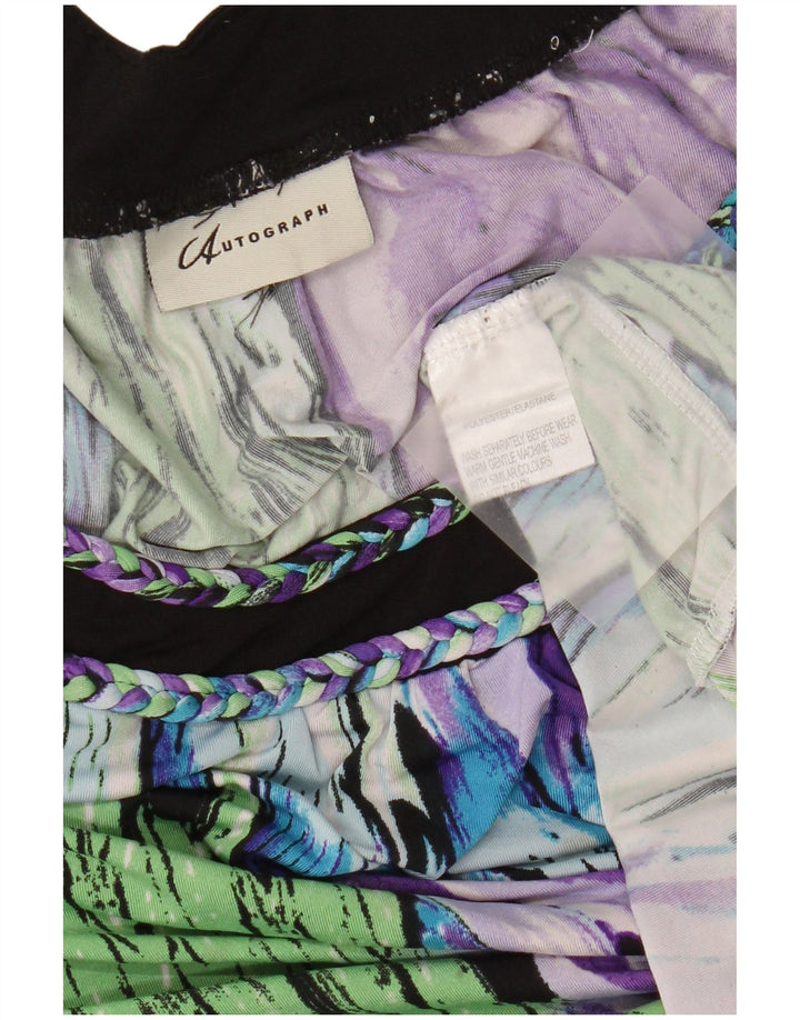 Blusa feminina Marks & Spencer Autograph Top Reino Unido 18 XL Roxo
