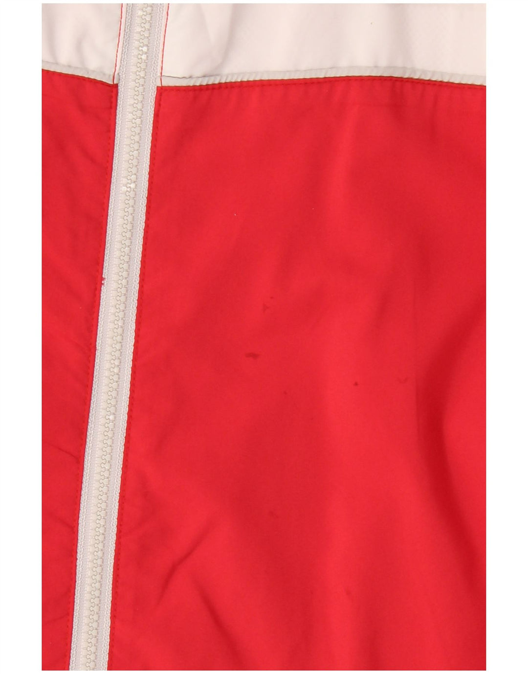 CHAMPION Jaqueta feminina de treino UK 16 grande bloco colorido vermelho