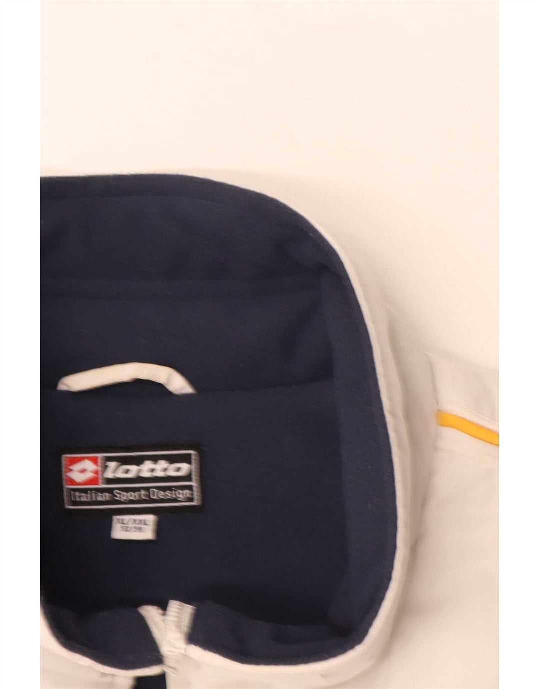 LOTTO Mens Gráfico Acolchoado Gilet IT 52 XL Poliéster Branco