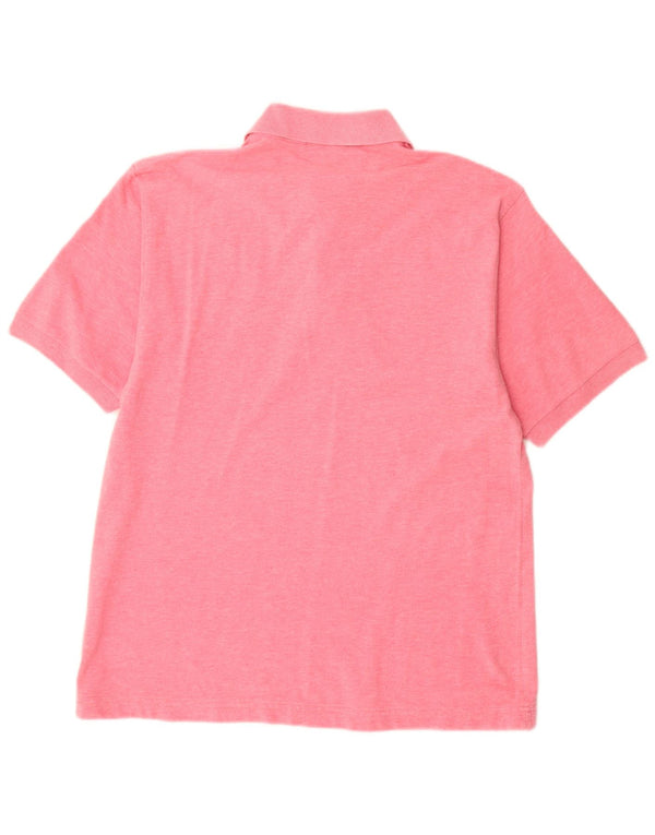 SERGIO TACCHINI Polo masculino médio algodão rosa