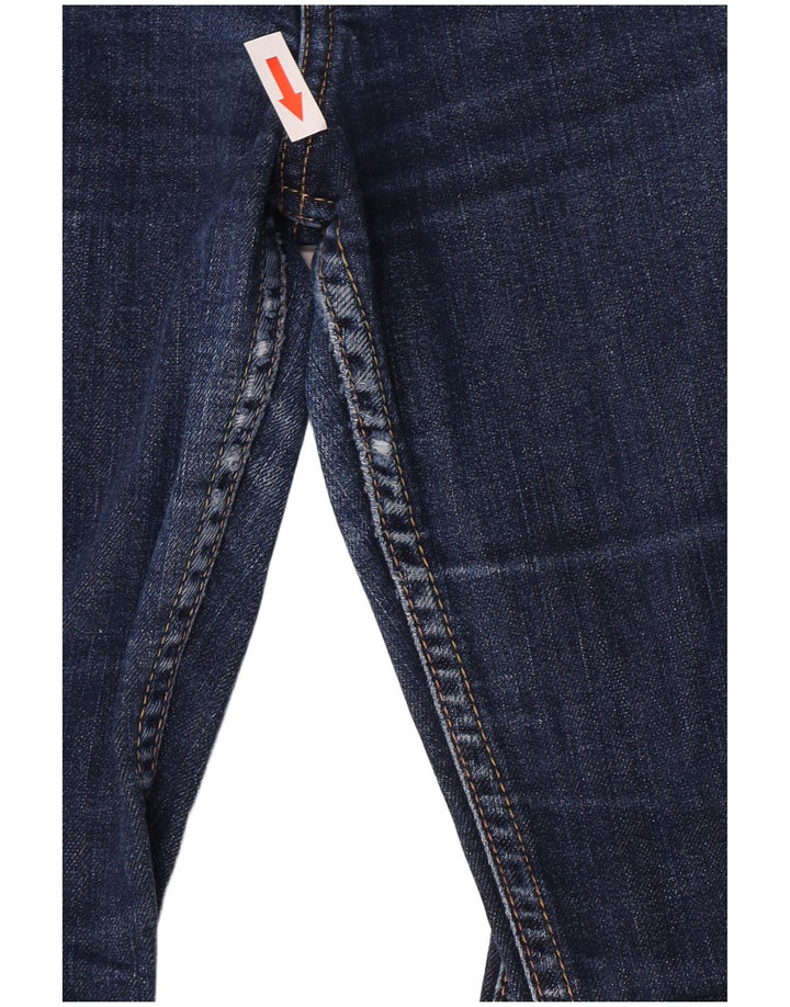 Calça jeans feminina Levi's 629 Bootcut W32 L30 azul marinho algodão