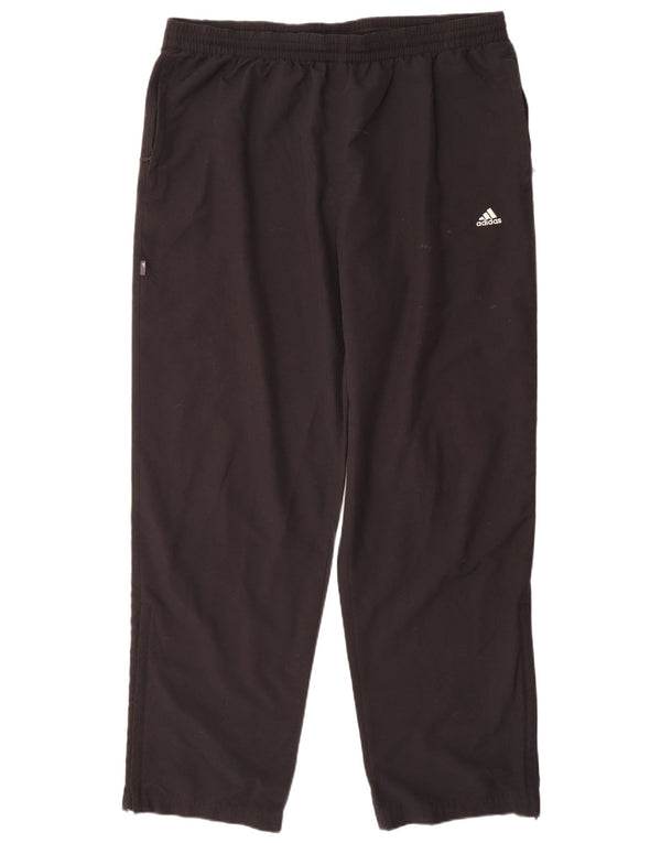 Calças de treino masculinas ADIDAS 2XL poliéster preto