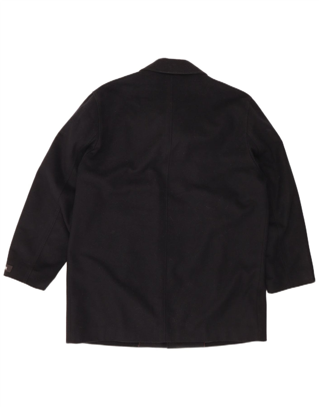 Sobretudo masculino ODERMARK EU 50 grande lã virgem azul marinho