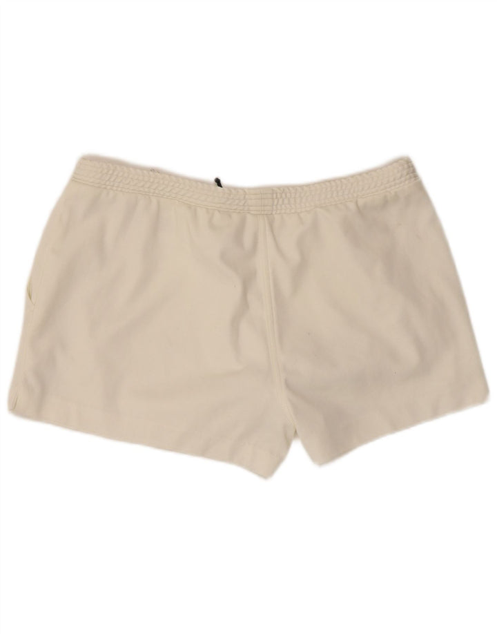 Belfe Womens Sport Shorts UK 14 Grande Poliéster Branco