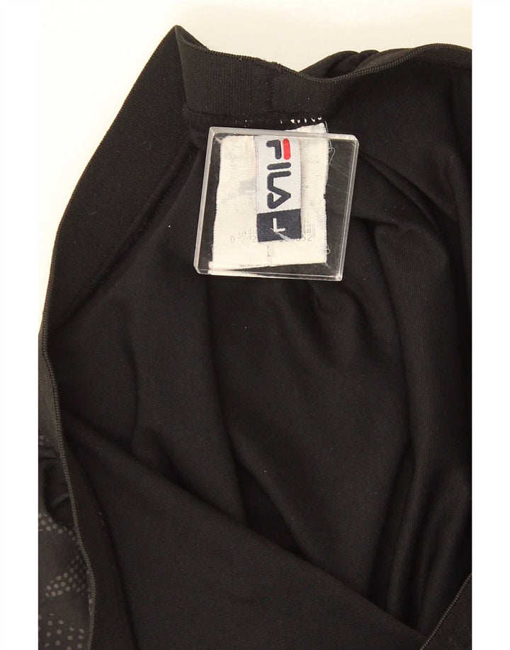 Fila Mens Sport Shorts Grande Camuflagem Preta