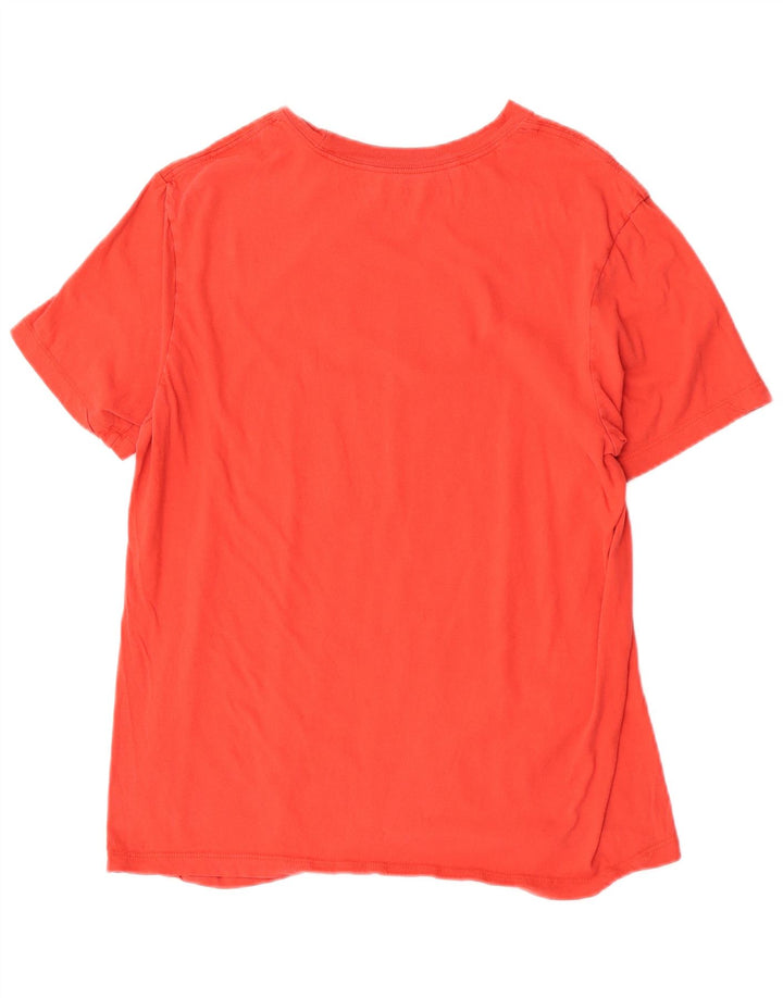 Camiseta Nike masculina gráfica Top médio algodão vermelho