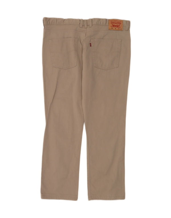 Calça Levi's Masculina 581 Reta Casual W40 L30 Algodão Bege