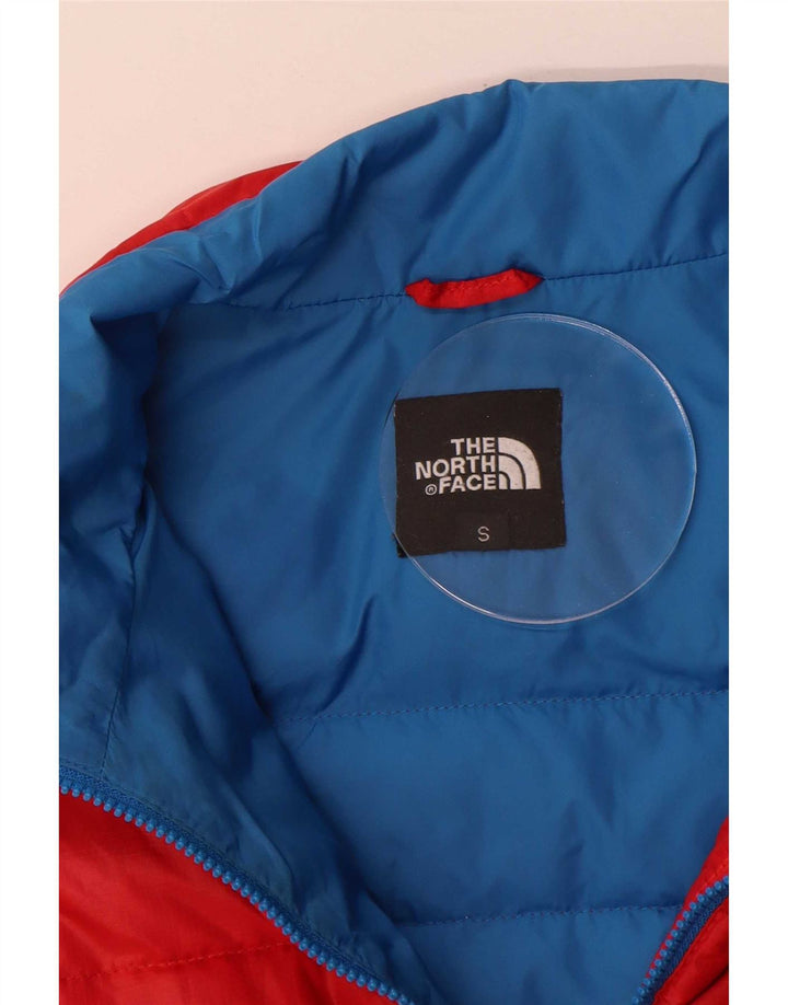 Casaco acolchoado The North Face Boys 7-8 anos pequeno vermelho