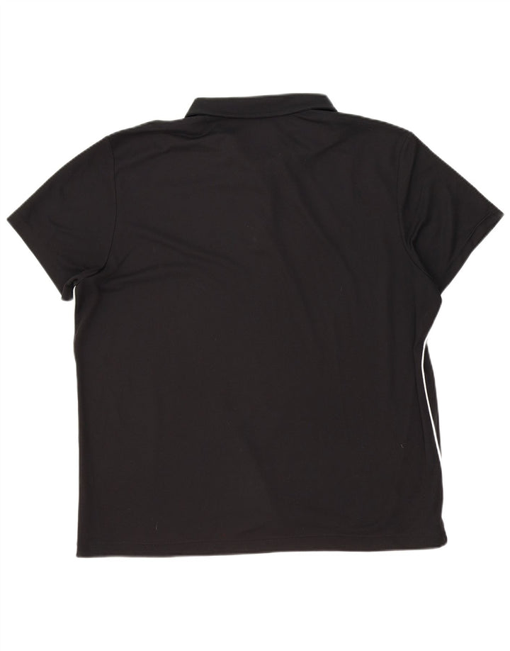 Camisa Polo Adidas Masculina Climalite XL Preta