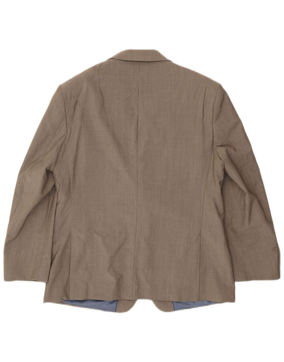 Jaqueta blazer masculina de 2 botões Marks & Spencer Reino Unido 44 XL lã cinza