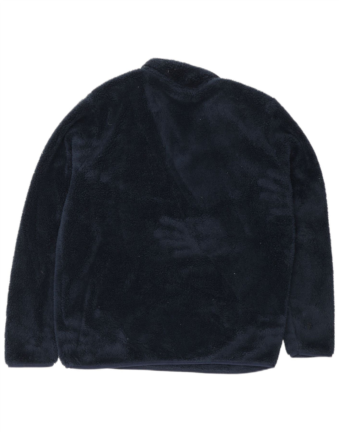Mountain Warehouse Mens Zip Neck Fleece Jumper Grande Poliéster Azul Marinho