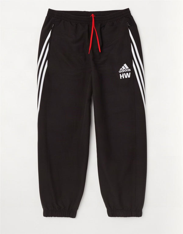 Adidas Mens Treino Calças Joggers Grande Poliéster Preto